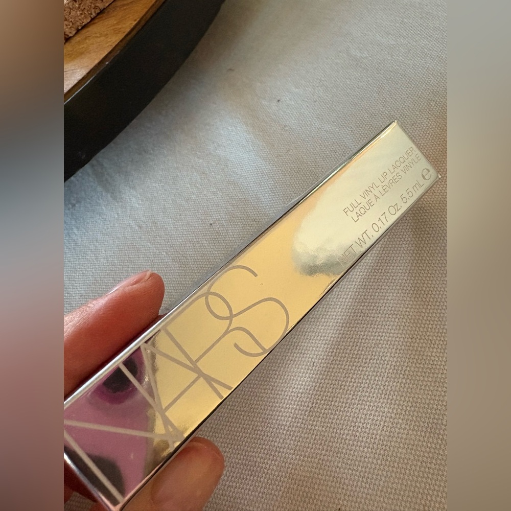 NEW NARS Full Vinyl Lip Lacquer - Shimmering Gold